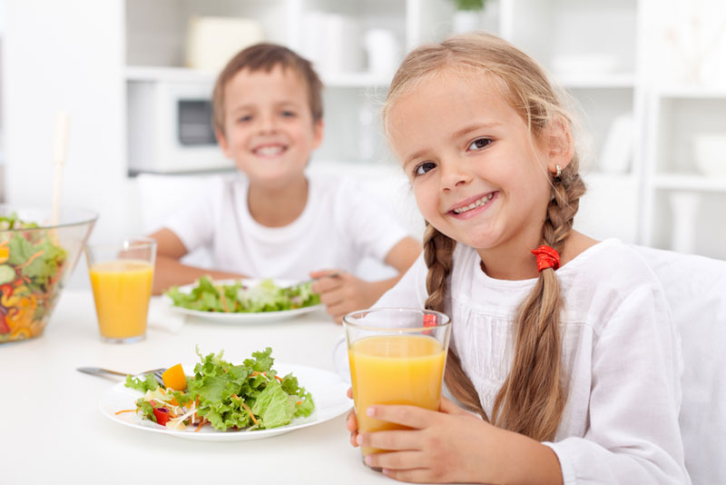 Recetas saludables para niños